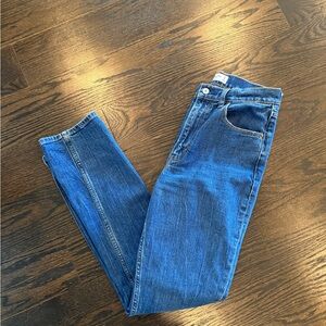 Abercrombie & Fitch Blue Straight Leg Jeans